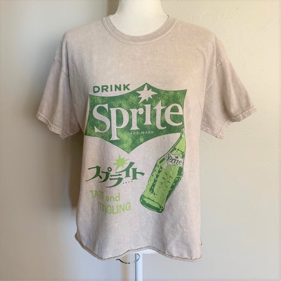 True Vintage Tops - True Vintage Sprite Tart Tingling Crop Top Shirt